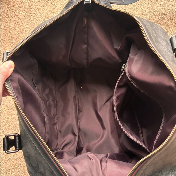 Black Leather Men's Bag - Picture 4 of 7